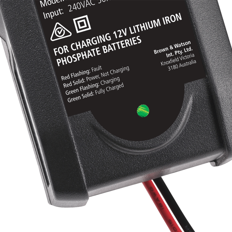 Projecta IC100L IntelliCharge 1A Lithium Battery Charger