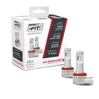 JW SPEAKER H11/9/8/16 LED Direct Fit Bulb Kit 12/24V 5700K