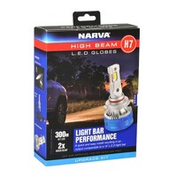 Narva 18447H: H7 12/24V Gen III High Beam LED Performance Globe Kit