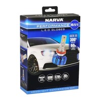 Narva 18448: H8/H9/H11 12/24V Gen III LED Performance Globe Kit