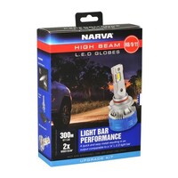 Narva 18448H: H8/H9/H11 12/24V Gen III High Beam LED Performance Globe Kit