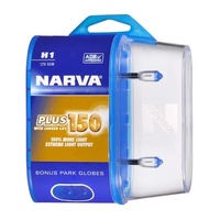 Narva 48390BL2: H1 12V 55W P14.5S PLUS 150 GLOBES (2)