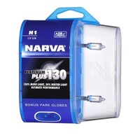 Narva 48540BL2: H1 12V 55W Platinum Plus 130 Halogen Headlight Globes (BL2)