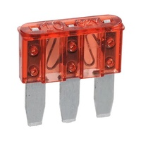Narva Micro 3 Blade Fuse 10 AMP Red (5pk)
