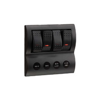Narva 4-Way LED Switch Panel with Fuse Protection