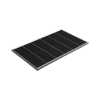 REDARC 200W Fixed Solar Panel Black
