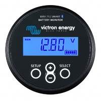 Victron BMV-712 Black Smart 6.5-70VDC Precision Battery Panel Display + Midpoint Monitoring